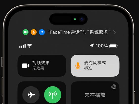 月湖苹果授权维修网点分享iPhone在通话时让你的声音更清晰 