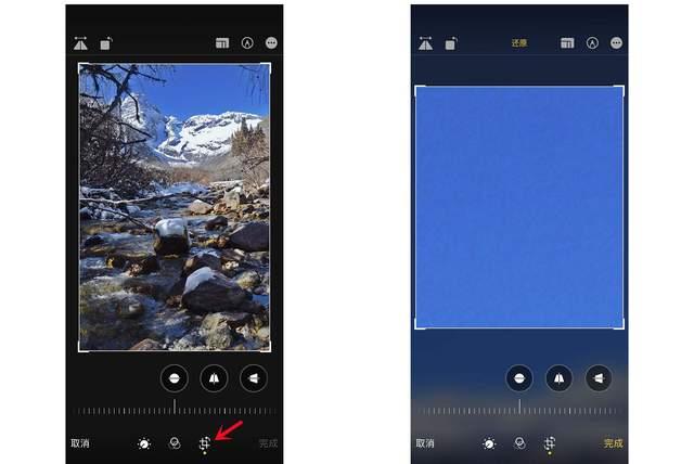 月湖苹果手机维修分享iPhone手机如何使用裁剪功能隐藏照片 